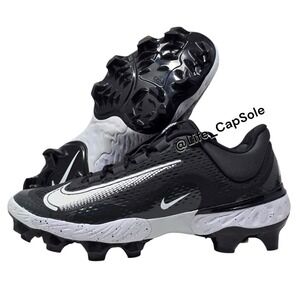 Size 10 Nike Alpha Huarache Elite 4 MCS Low Men's Baseball Cleats FD6221-003 New